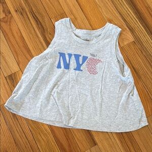 Gap Kids Gray Sleeveless Top - size S 6/7